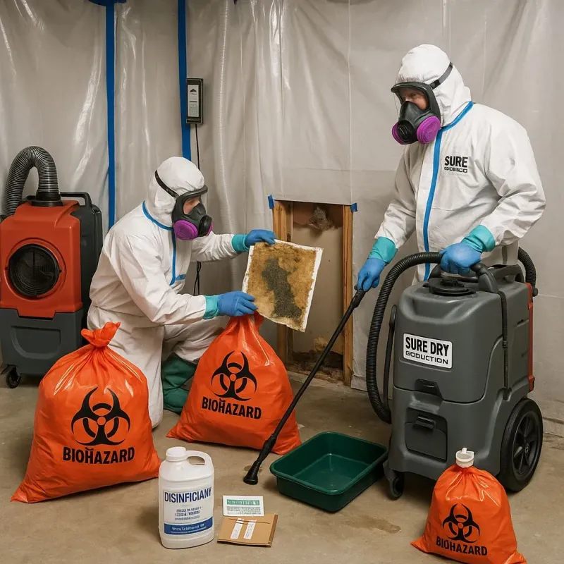 Contaminated Water Handling Protocols process in Angel Fire, NM